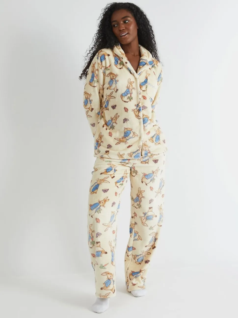 Skinnydip Peter Rabbit x Skinnydip Fleece Pyjamas Set