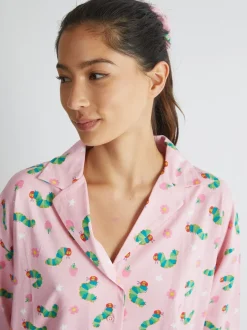 Skinnydip The Very Hungry Caterpillar x Skinnydip Pyjama Set in Pink