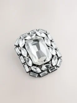 Staalgrijs - Sparkle Jewel Brooch