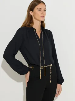 Star by Julien MacDonald Chain Detail Blouse
