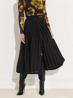 Star by Julien MacDonald Pleated Maxi Skirt