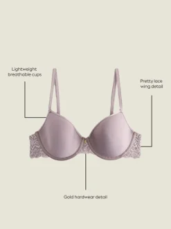 Taupe - Premium Ultiem Comfort Lichtgewicht Ademende T-shirt Beha