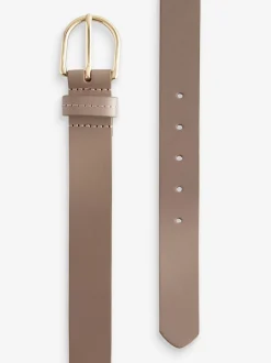 Taupe bruin - Standaard leren riem