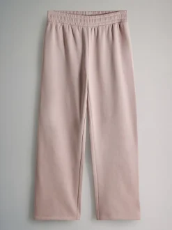 Taupe bruin - The Set Half Zip Funnel Neck Sweatshirt and Wide Leg Jogger Set
