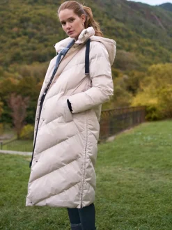 Taupe-grijs - Seraphine Lange 3-In-1 Zwangerschaps- en Draagjas Puffa Coat
