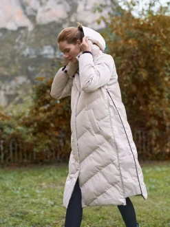 Taupe-grijs - Seraphine Lange 3-In-1 Zwangerschaps- en Draagjas Puffa Coat
