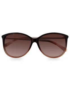 Ted Baker - Raven zonnebril in chocoladebruin