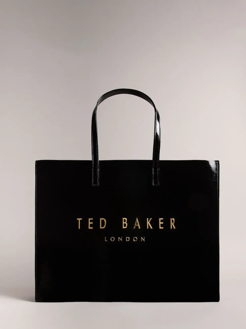 Ted Baker Crikon extra grote iconische tas met kreukeffect