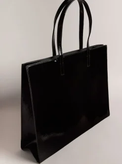 Ted Baker Crikon extra grote iconische tas met kreukeffect