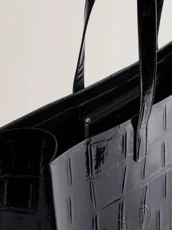 Ted Baker grote Allicon-tas met krokodilleneffect