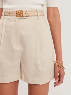 Ted Baker Scriptt-Tb Script Leather Belt