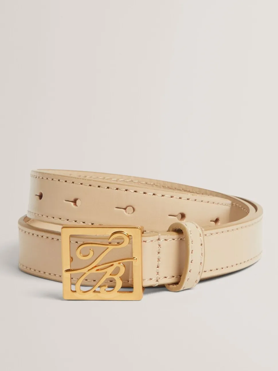 Ted Baker Scriptt-Tb Script Leather Belt