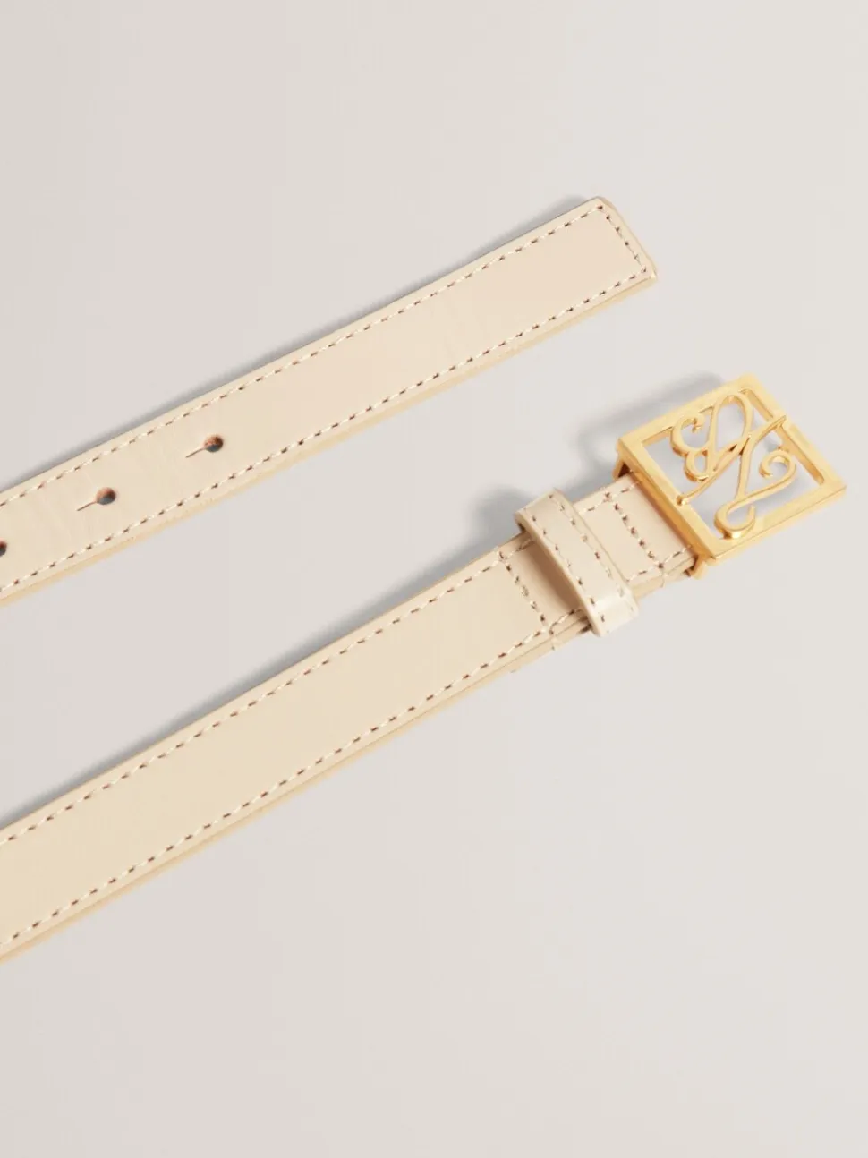 Ted Baker Scriptt-Tb Script Leather Belt