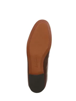 Terazzo Bruin - Sam Edelman Loraine leren instappers