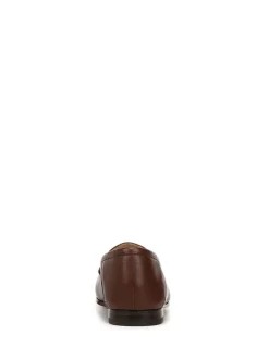 Terazzo Bruin - Sam Edelman Loraine leren instappers