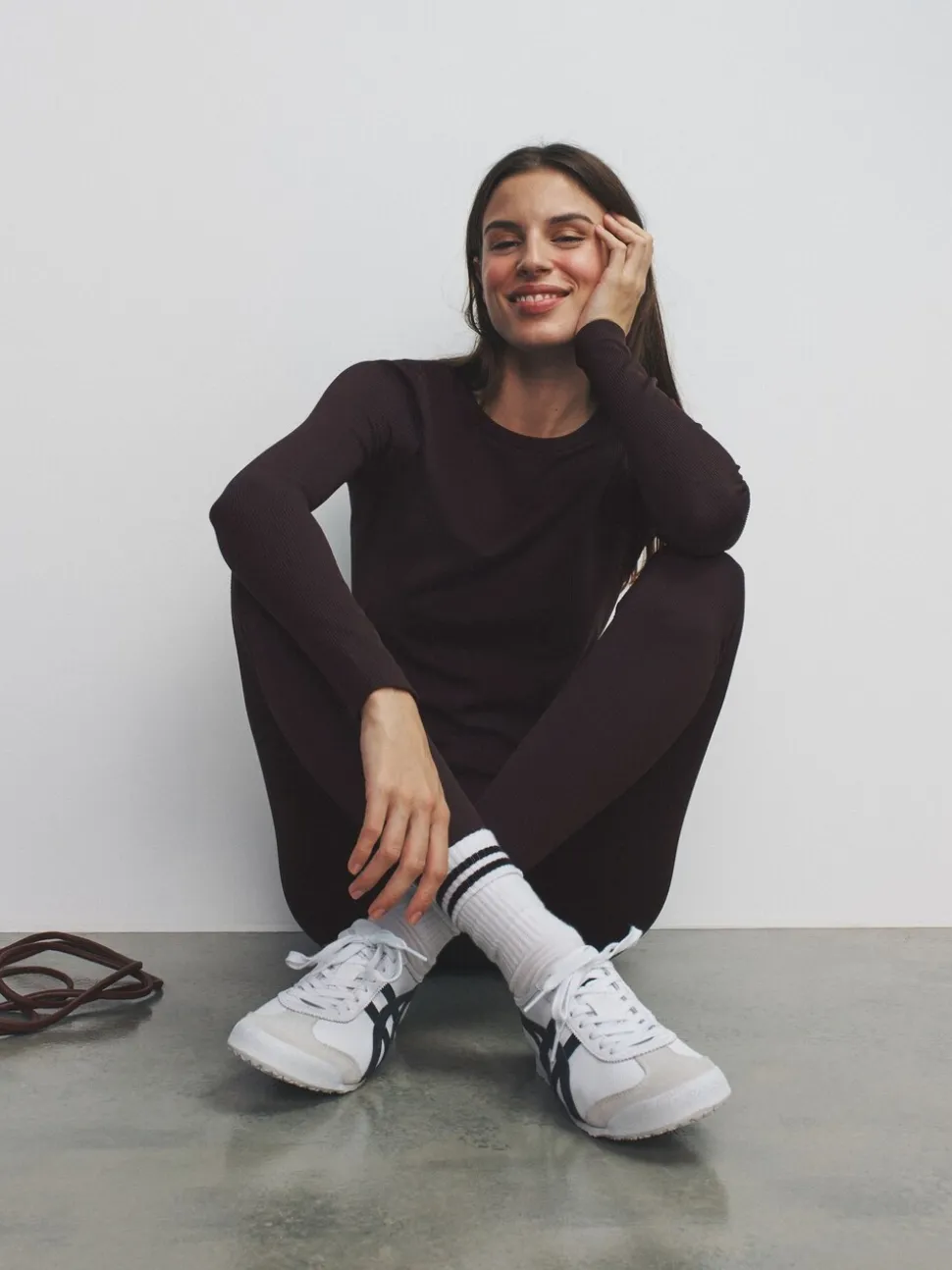 The Set 3 Pack Active Ribbed Long Sleeve T-Shirt