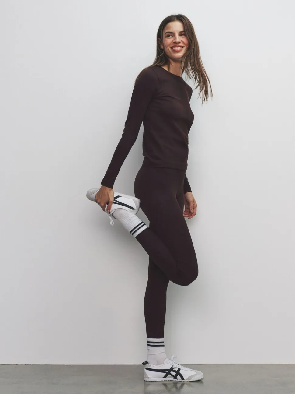 The Set 3 Pack Active Ribbed Long Sleeve T-Shirt