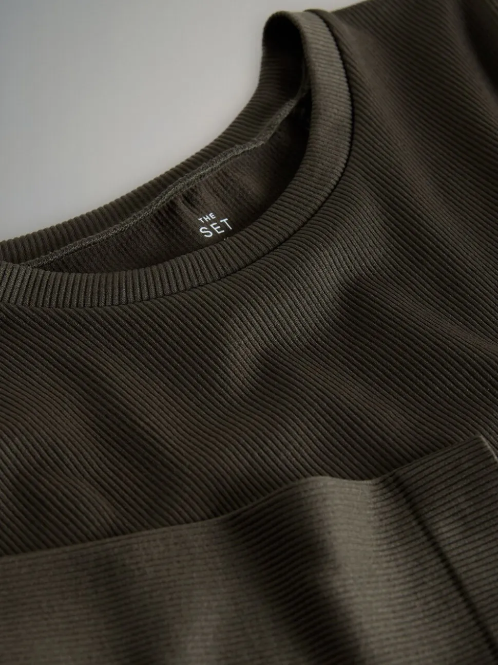 The Set 3 Pack Active Ribbed Long Sleeve T-Shirt