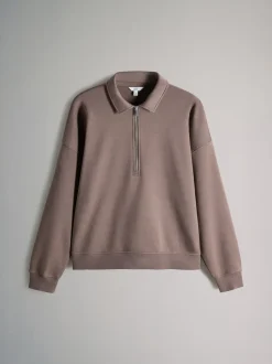 The Set 2 Pack Collared Zip Sweatshirt