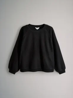 The Set 3 Pack Cosy Borg Crew Neck Fleeces