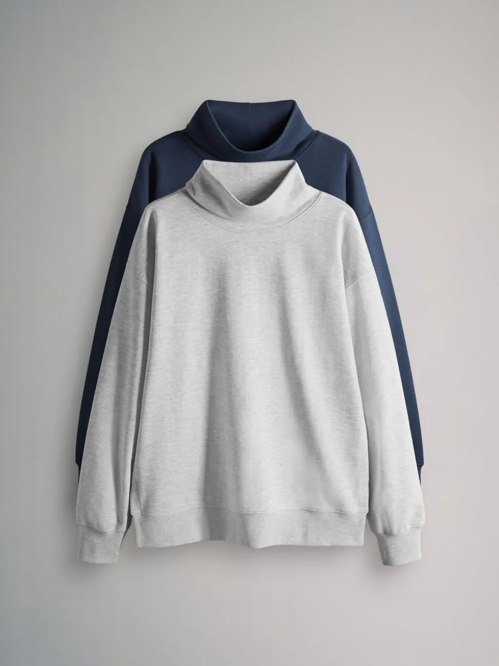 The Set 2 Pack Cowl Neck Long Sleeve Sweat Tops