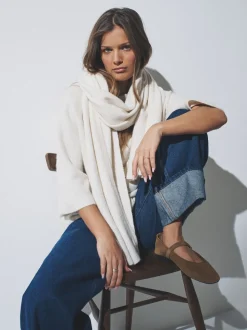 The Set 2 Pack Fine Knit Scarf Set