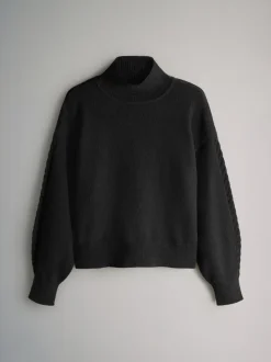 The Set 2 Pack High Neck Jumper/Cardigan