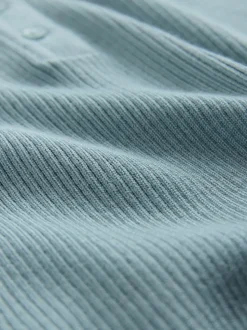 The Set 3 Pack Knitted Ribbed Polo Tops