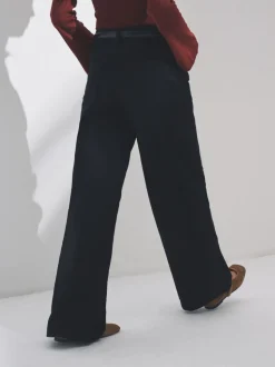 The Set 2 Pack Low Rise Wide Leg Denim Jeans