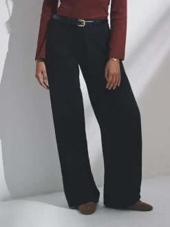 The Set 2 Pack Low Rise Wide Leg Denim Jeans