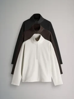 The Set 3 Pack Microfleece Quarter Zip Fleece