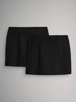 The Set 2 Pack Ponte Mini Skirts