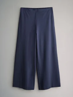 The Set 2 Pack Ponte Pinstripe Wide Leg Trousers
