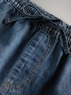 The Set 2 Pack Pull On Denim Shorts