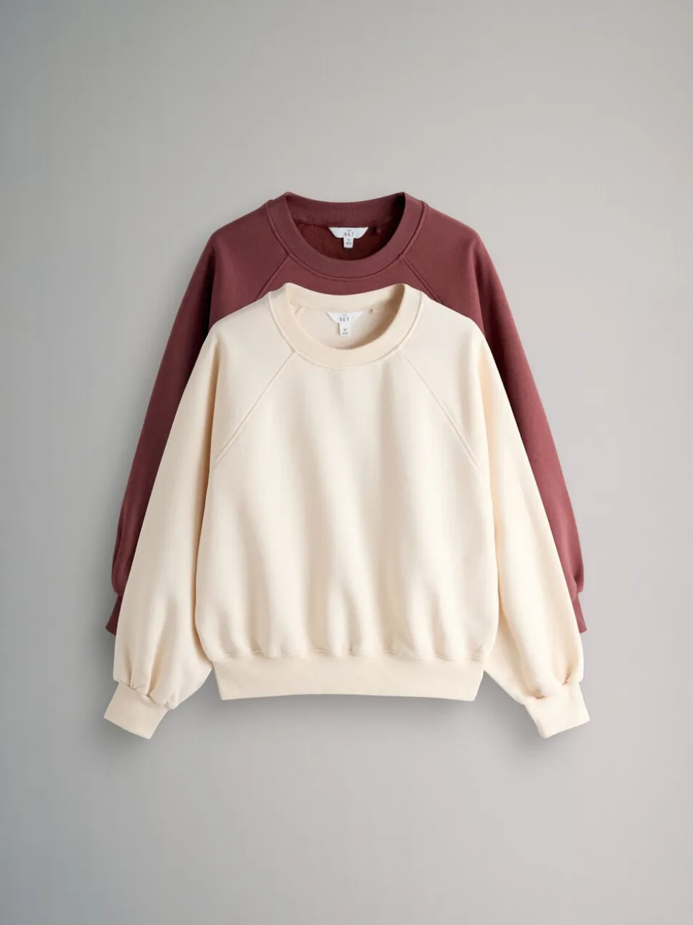 The Set 2 Pack Raglan Sweat Tops
