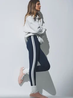 The Set 3 Pack Side Stripe Leggings