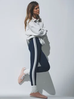 The Set 3 Pack Side Stripe Leggings