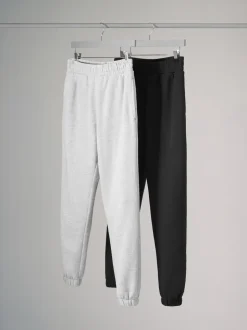 The Set 2 Pack Sweat Cuffed Joggers