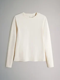 The Set 3 Pack Twist Neck Long Sleeve T-Shirts