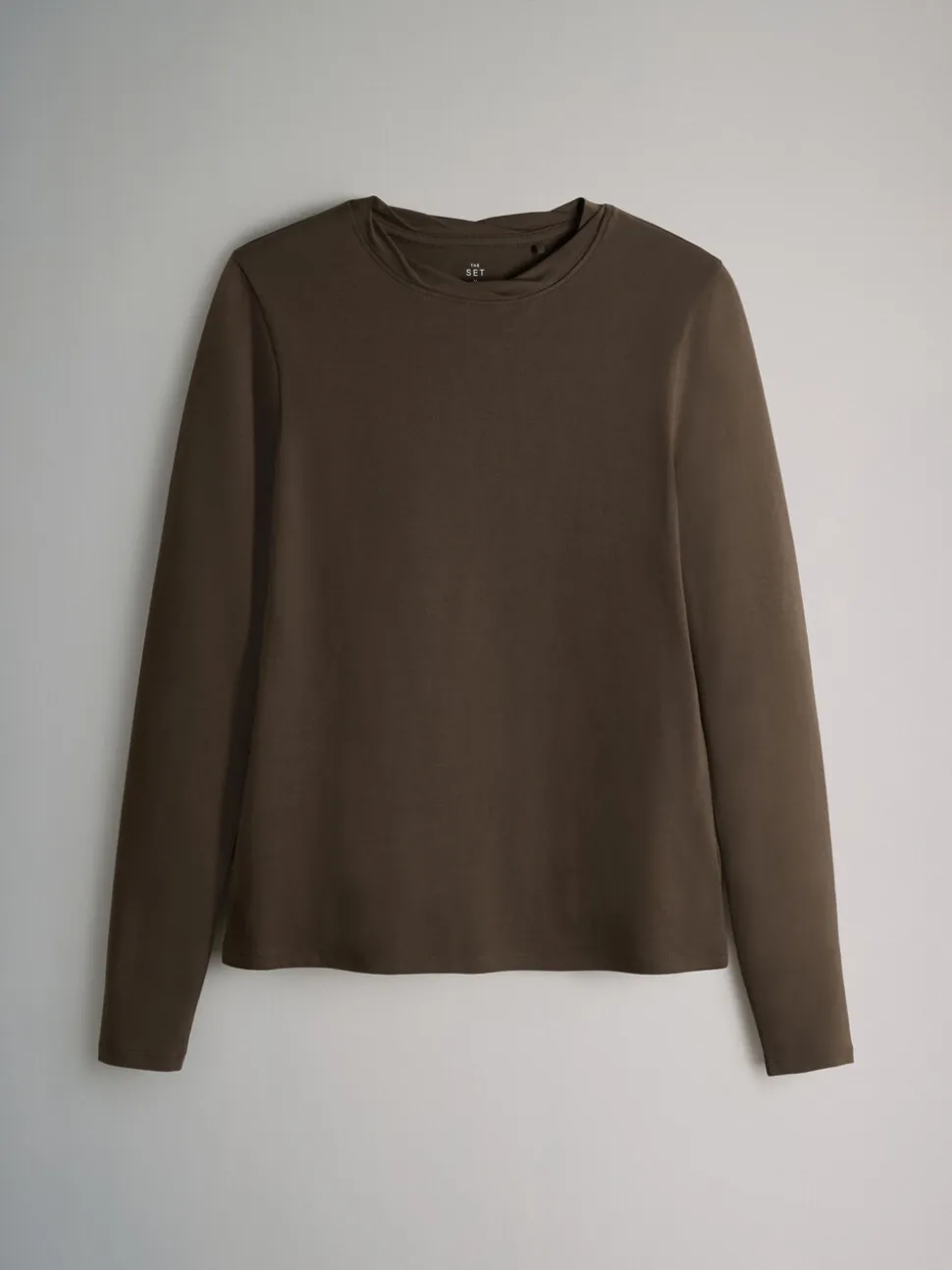 The Set 3 Pack Twist Neck Long Sleeve T-Shirts