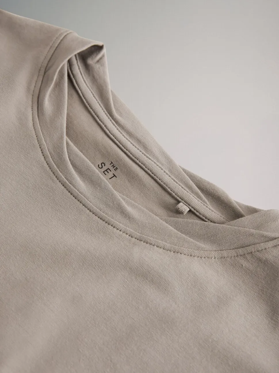 The Set 3 Pack Twist Neck Long Sleeve T-Shirts