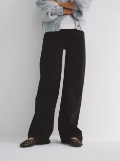 The Set 2 Pack Wide Leg Denim Jeggings