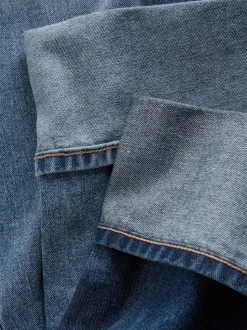 The Set 2 Pack wijde pijpen jeans met omgeslagen zoom