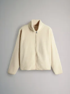 The Set 2 Pack Zip Through Borg Fleeces