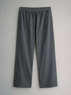 The Set Soft Touch Ribbed Sweat Hoodie And Joggers Set