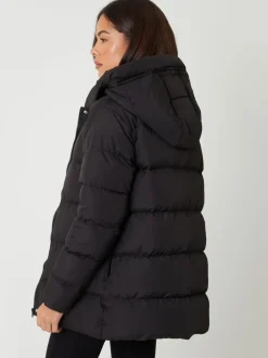 Threadbare Curve Puffer Jacket