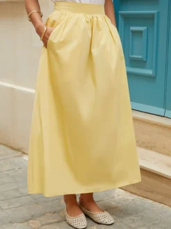 Threadbare Midi rok met zakken