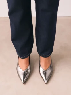 Tin - Puntige lage naaldhakken schoenen