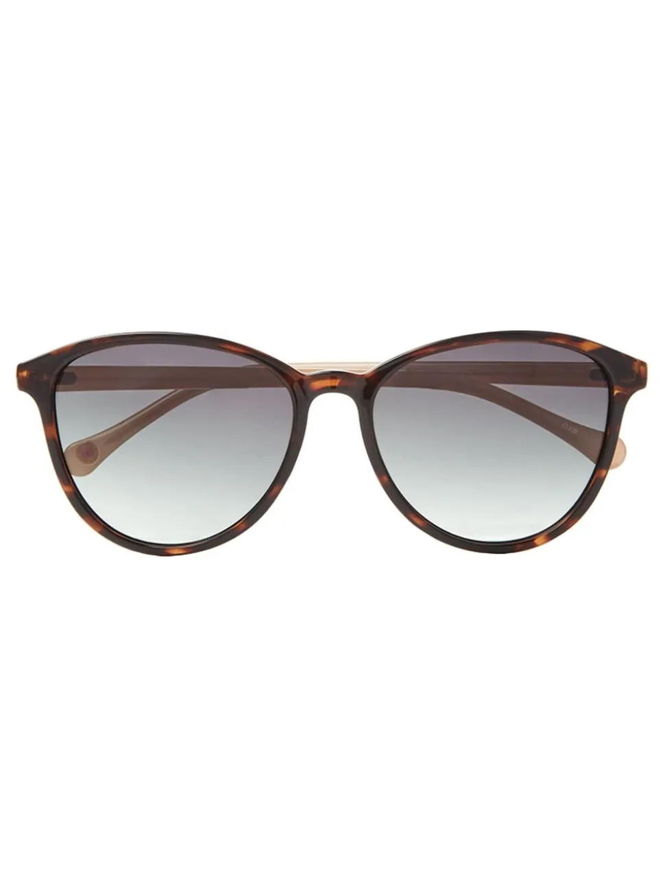 Tortoise bruin - Ted Baker - Klassieke zonnebril met ronde ogen