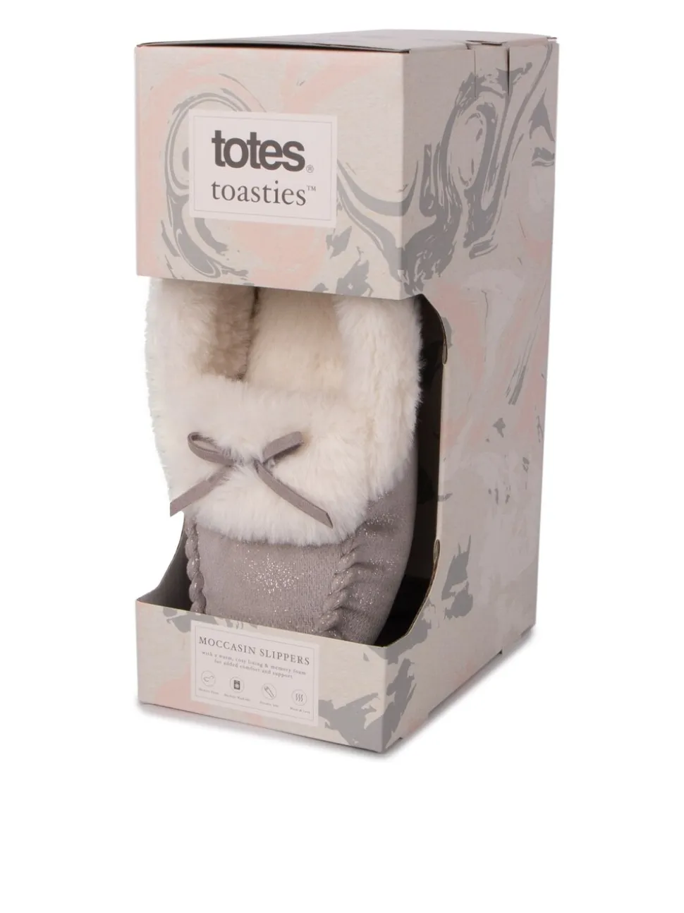 Totes - Glinsterende wintermocassins voor dames